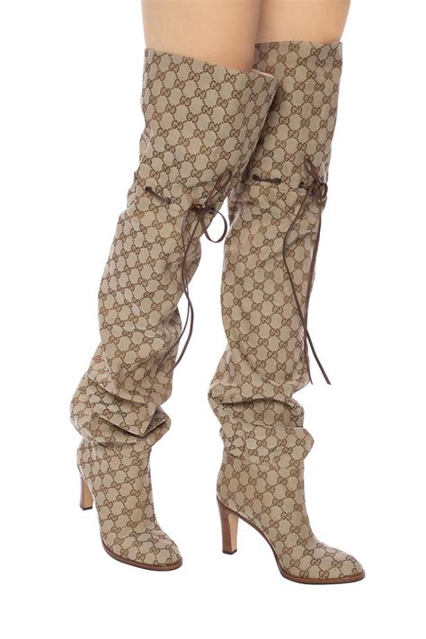 gucci dog boots|gucci thigh high boots sale.